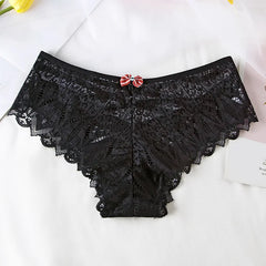 New Sexy Women Panties Lace Underwear Low-Waist Briefs