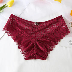 New Sexy Women Panties Lace Underwear Low-Waist Briefs