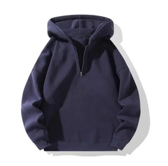 Autumn And Winter Men's Zipper Hoodie Loose Sports Sweater