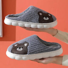 Warm Plush Cotton Shoes For Kids