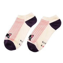 5 Pairs Curly Cat Socks