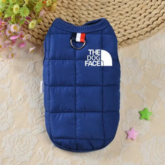 Double Sided Dog Coat, Winter Warm Pet Clothes for Small Medium Dogs