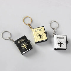 Miniature Holy Bible Keychain