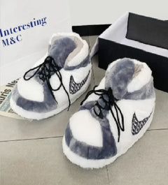 Big Warm Winter Foam Indoor Slippers