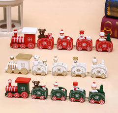 Christmas Ornament Christmas Wooden Train