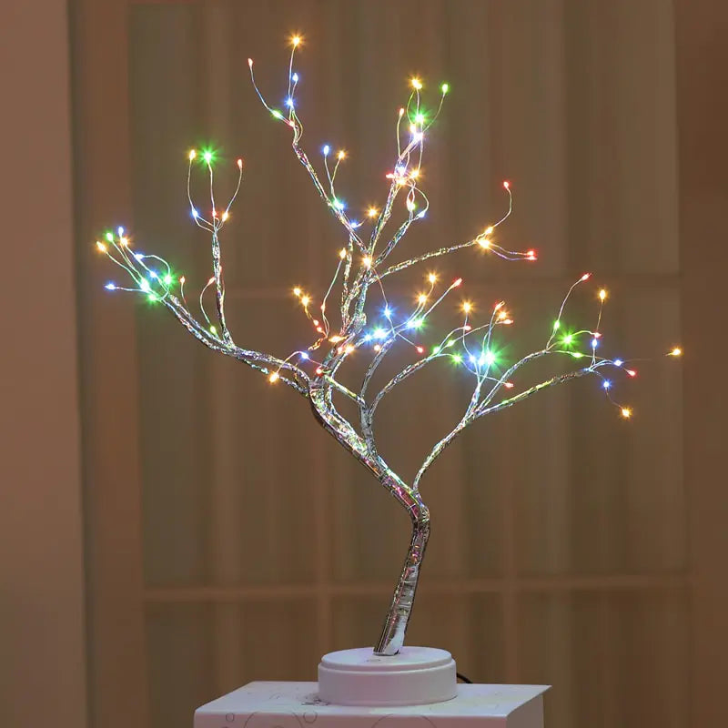 Christmas Greeting Tree Lights