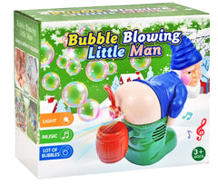 Electric Santa Claus Bubble Machine with Music & Light