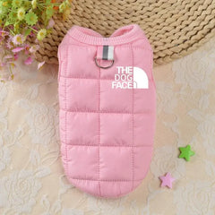 Double Sided Dog Coat, Winter Warm Pet Clothes for Small Medium Dogs