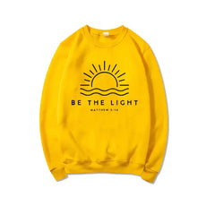 "Be The Light" Christian Sweatshirt