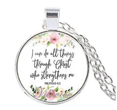 Bible Quote Keychain