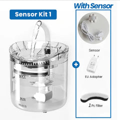 Automatic Cat Water Fountain Filter Sensor