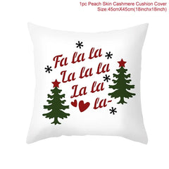 Cartoon Christmas Pillow Cover